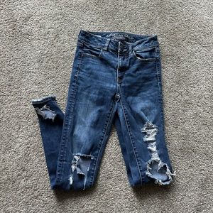 Women’s American Eagle Super Stretch Skinny Jeans Size 0